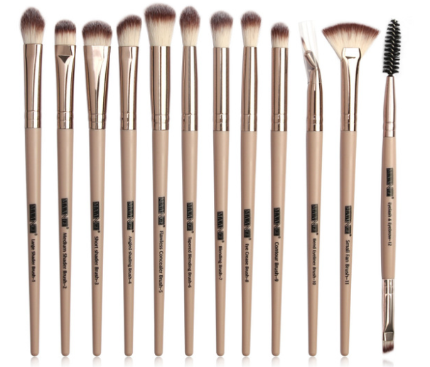 12 makeup brushes set 12 makeup brushes set